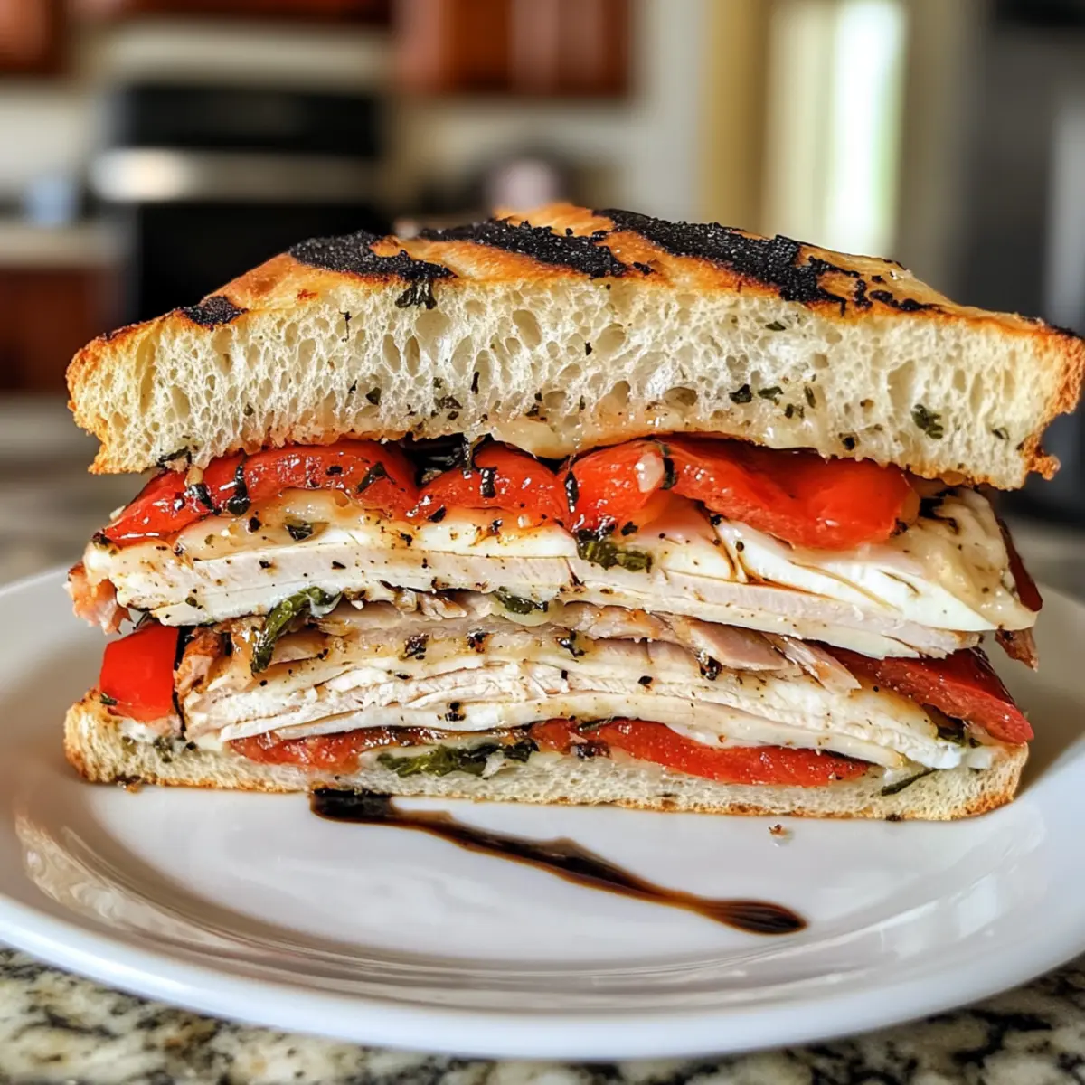 Savory Italian Turkey Focaccia Sandwiches for Quick Lunches