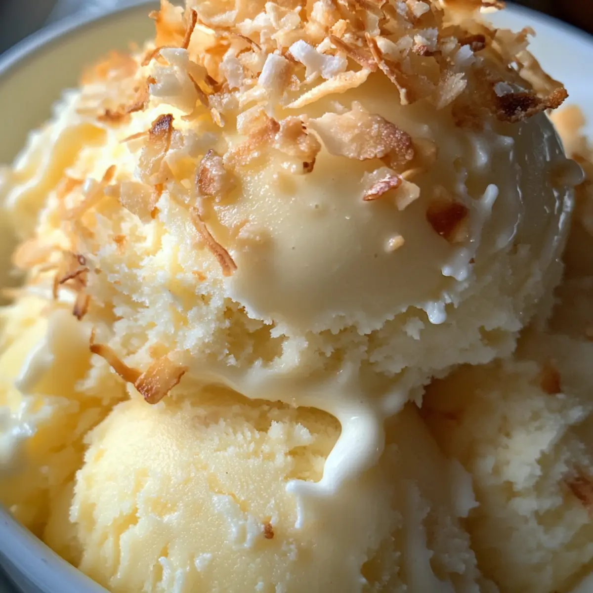 Tropical Pina Colada Ice Cream That Will Brighten Your Day