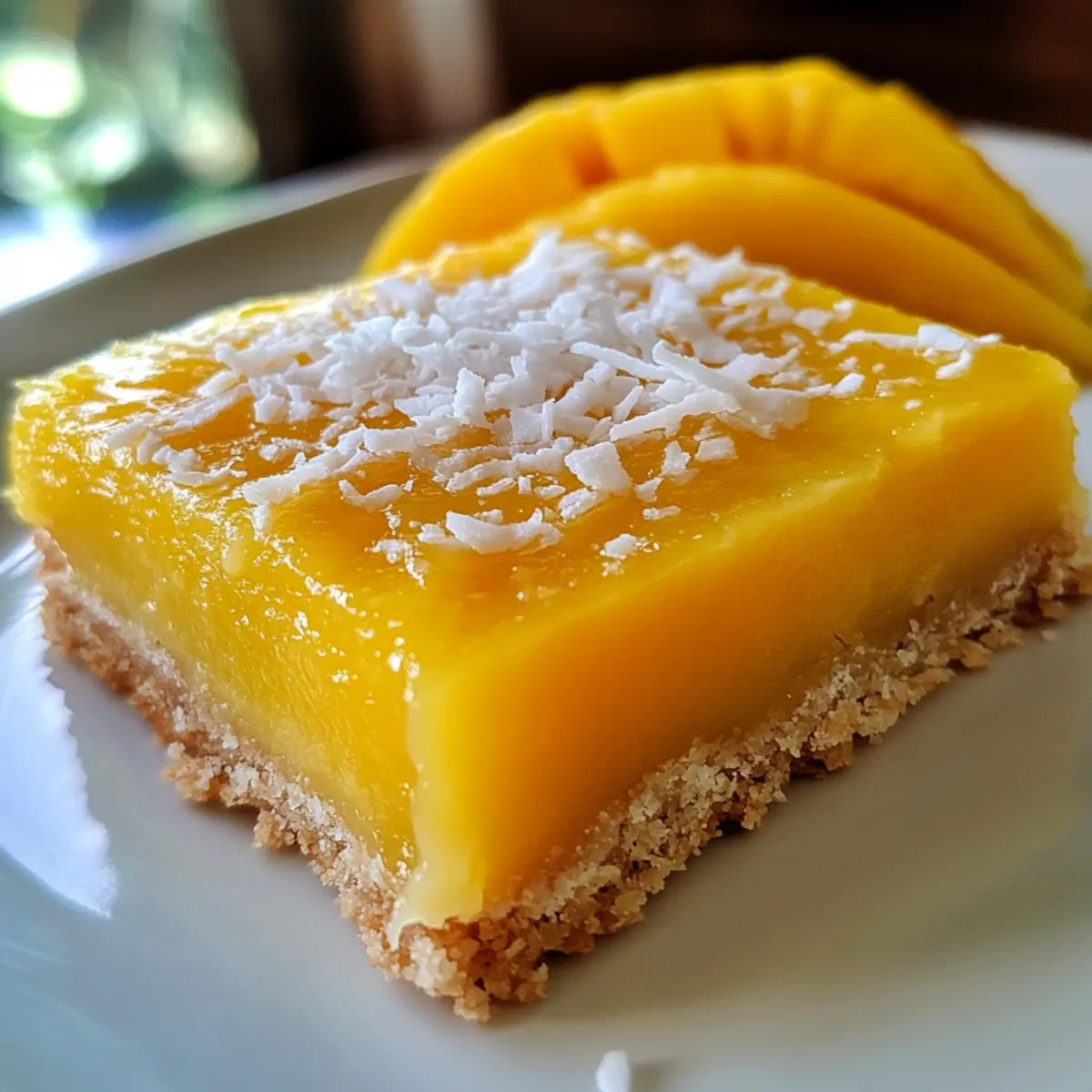 Mango Dream Bars: A Refreshing Tropical Delight to Savor
