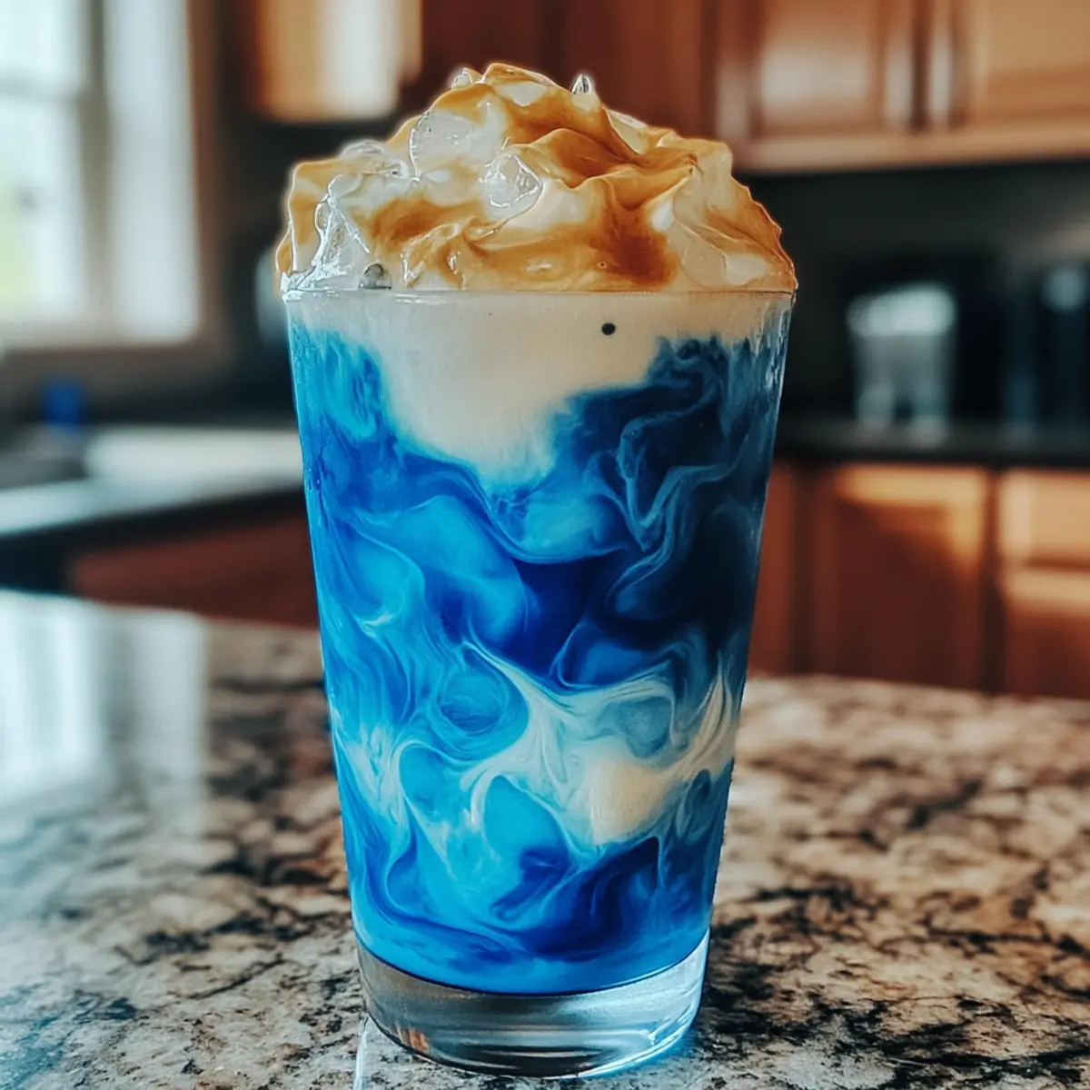 Iced Blue Tea Latte: Your Cool, Creamy Summer Sip