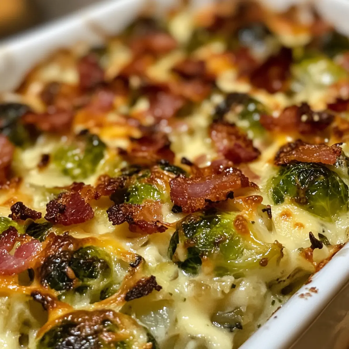 Cheesy Brussels Sprouts Casserole That Everyone Will Love