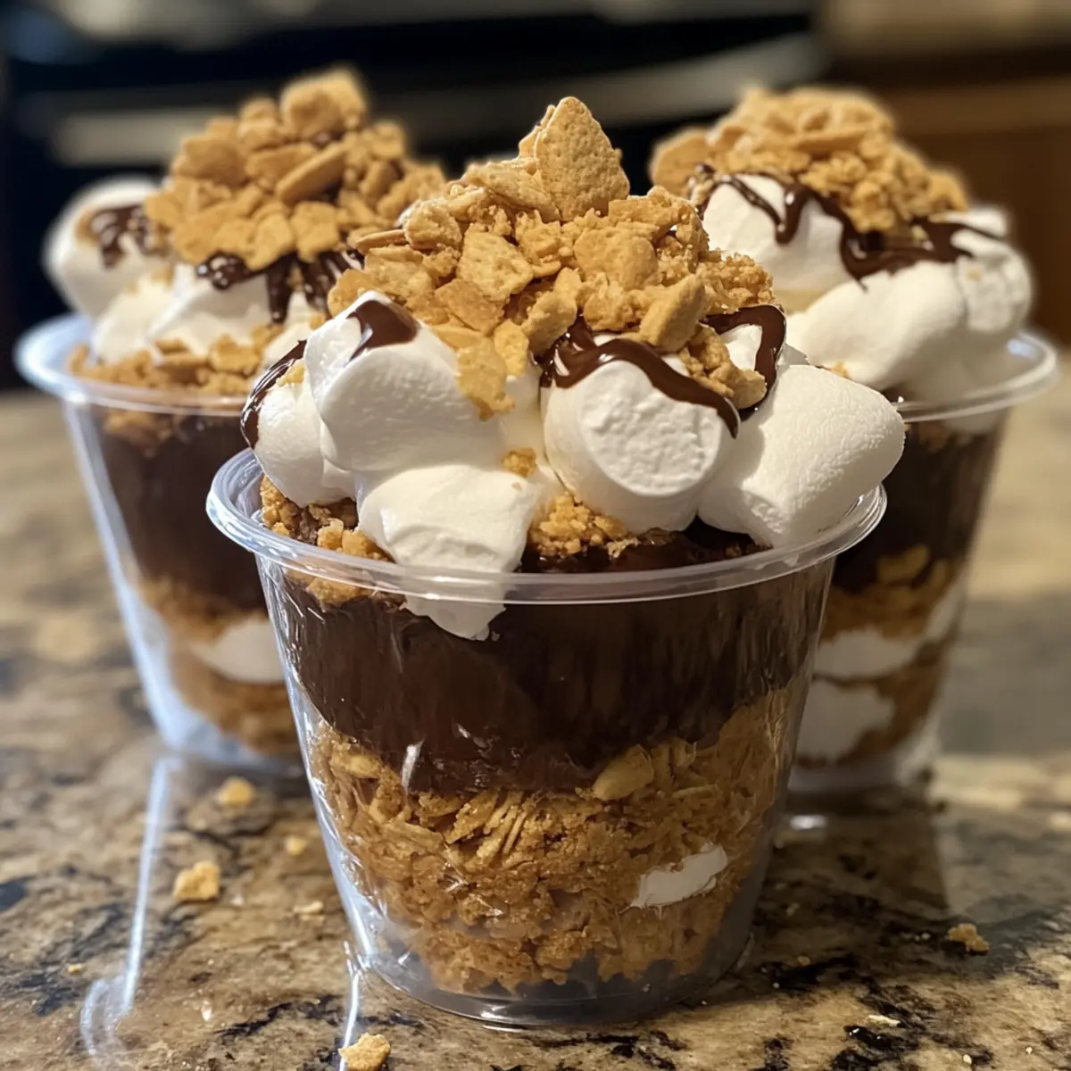 Irresistible Smores Pudding Cups – No-Bake Delight for All!