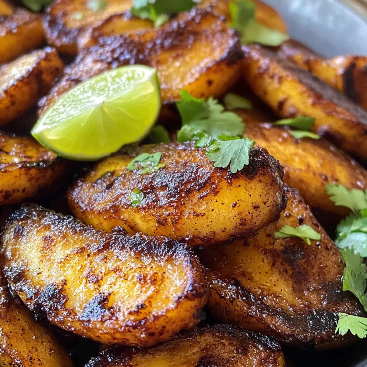 Cuban Mojo Roasted Plantains That Wow With Sweet Flavor