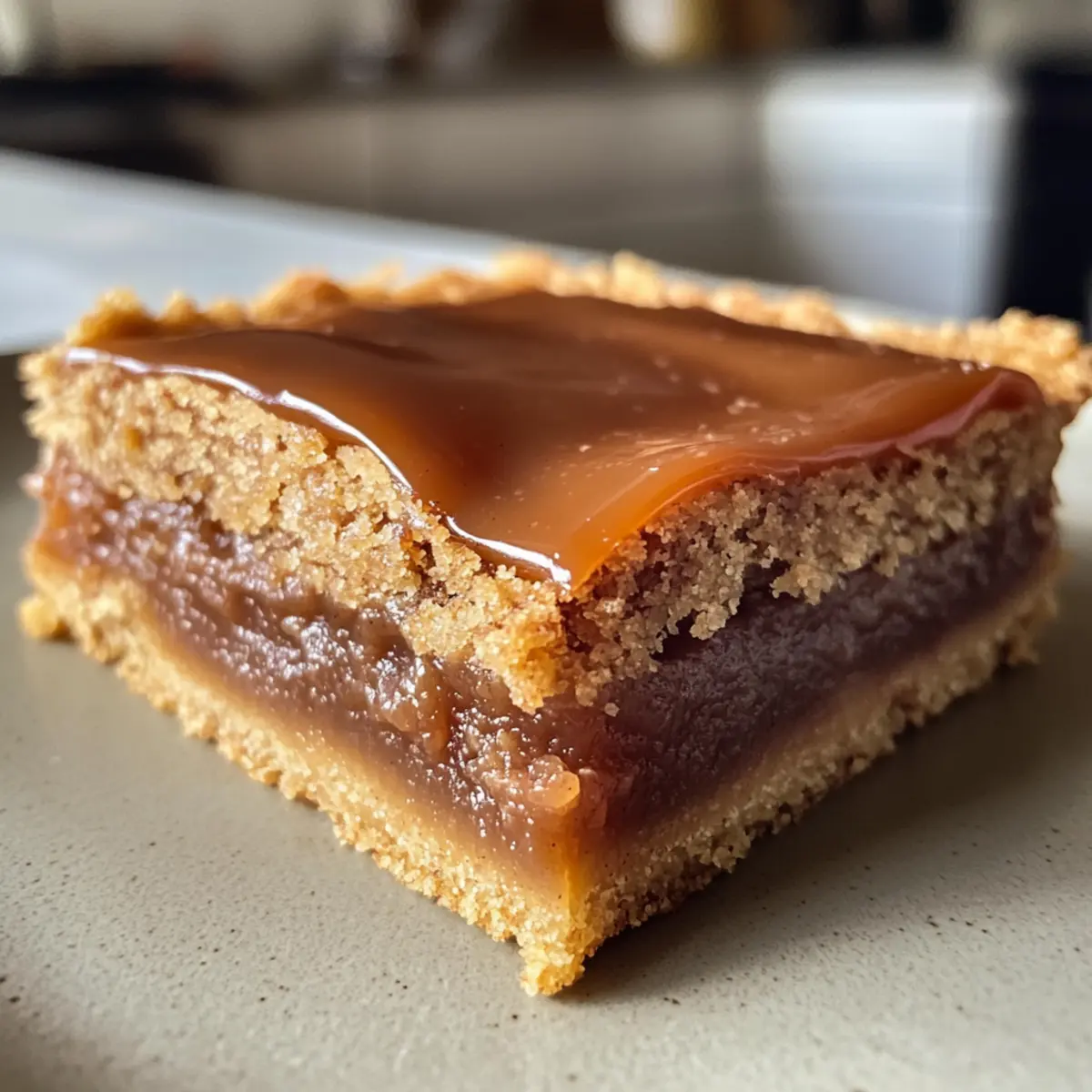 Indulge in Salted Caramel Brown Sugar Pop Tart Cookie Bars