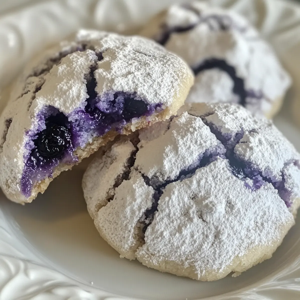 Delicious Blueberry Lemon Crinkle Cookies for a Summer Treat