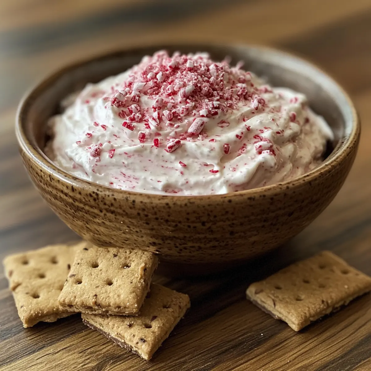 Creamy Peppermint Fluff Dip for a Festive Holiday Treat