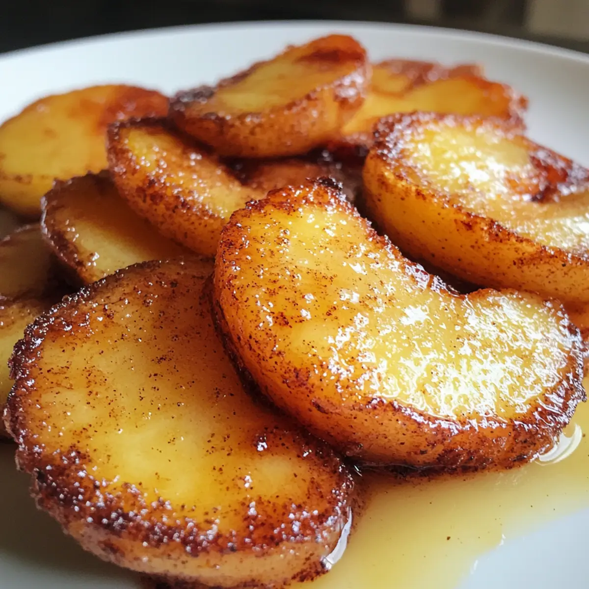 Sourdough Fried Peaches with Crème Anglaise: A Sweet Twist