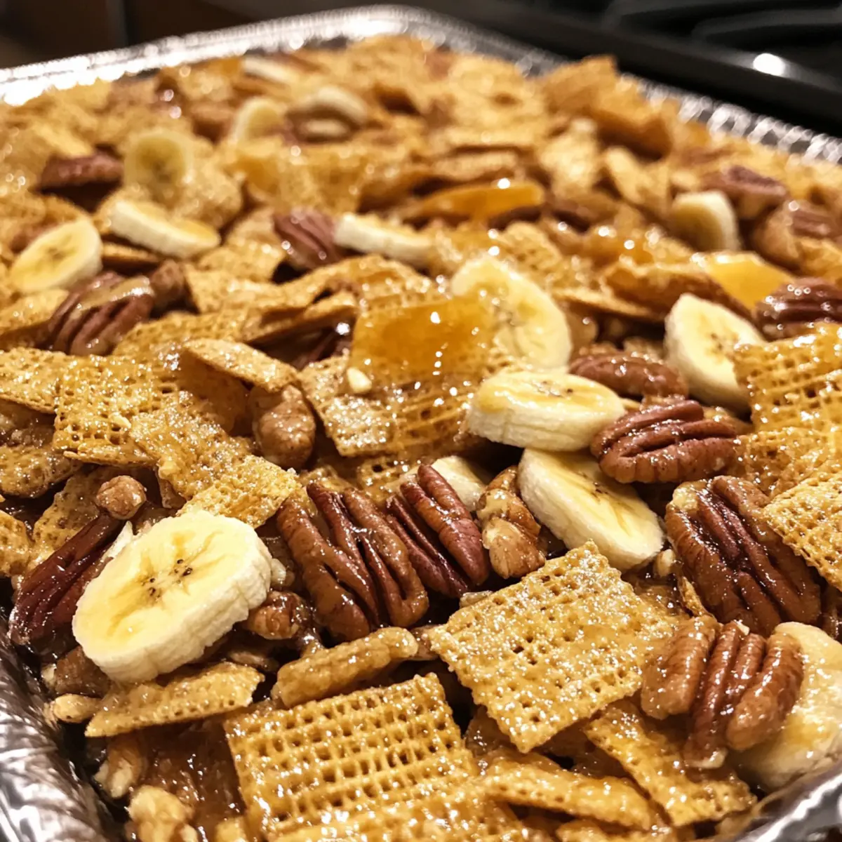 Banana Foster Chex Mix