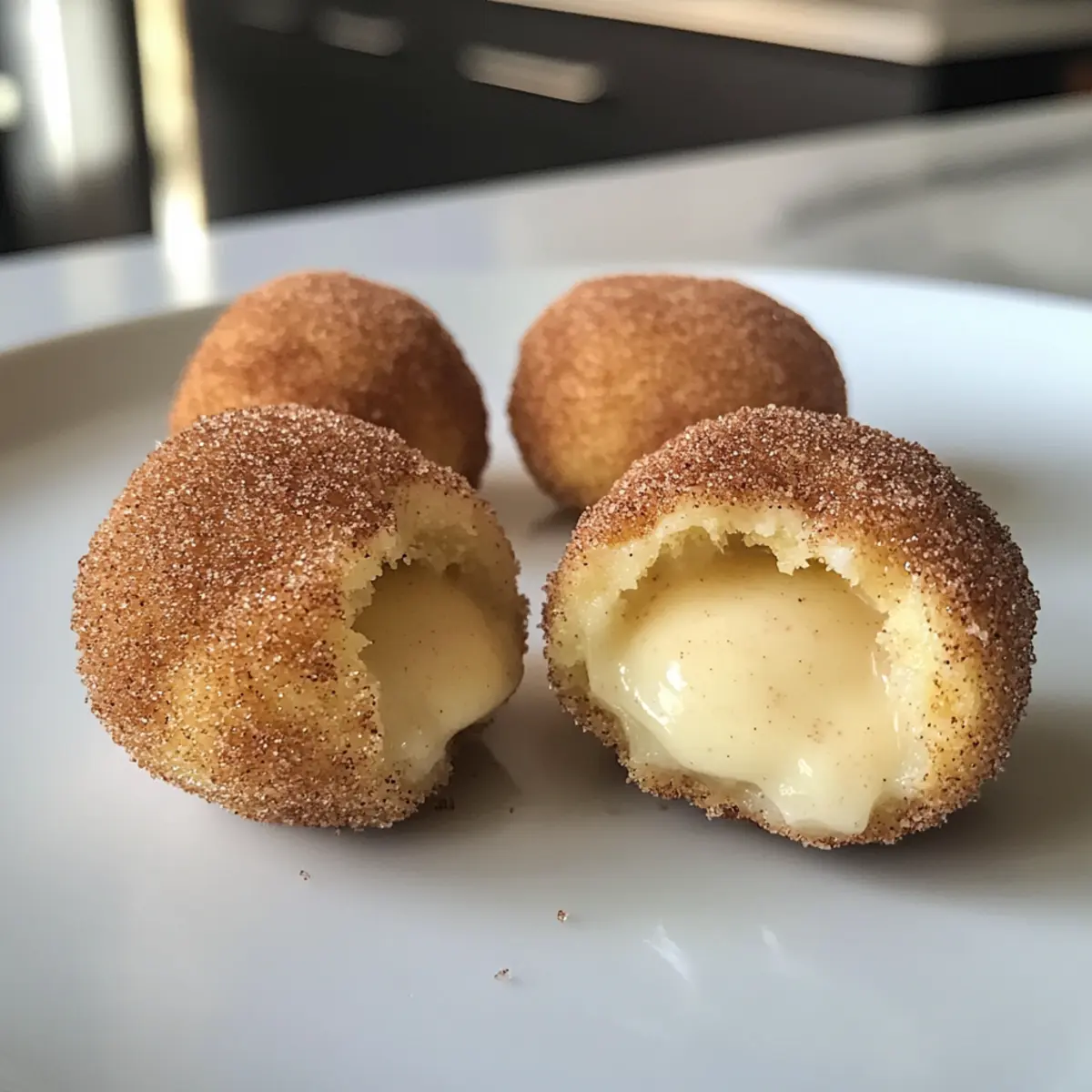 Irresistible Snickerdoodle Poppers with Creamy Pudding Bliss