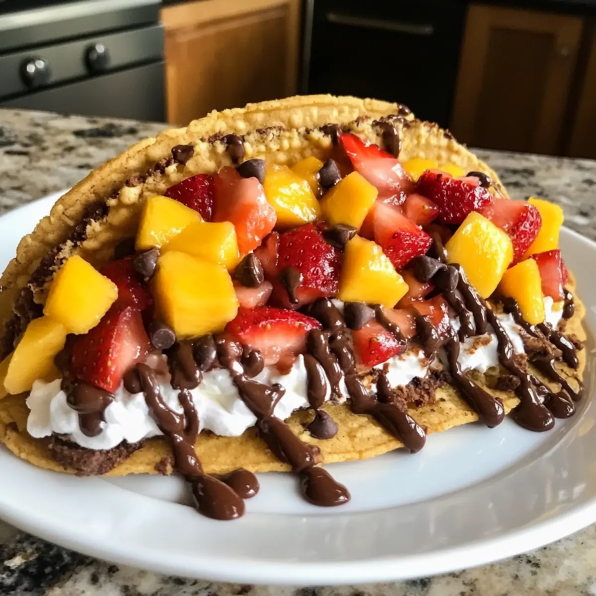 Chocolate Chip Cookie Tacos for a Fun Dessert Twist