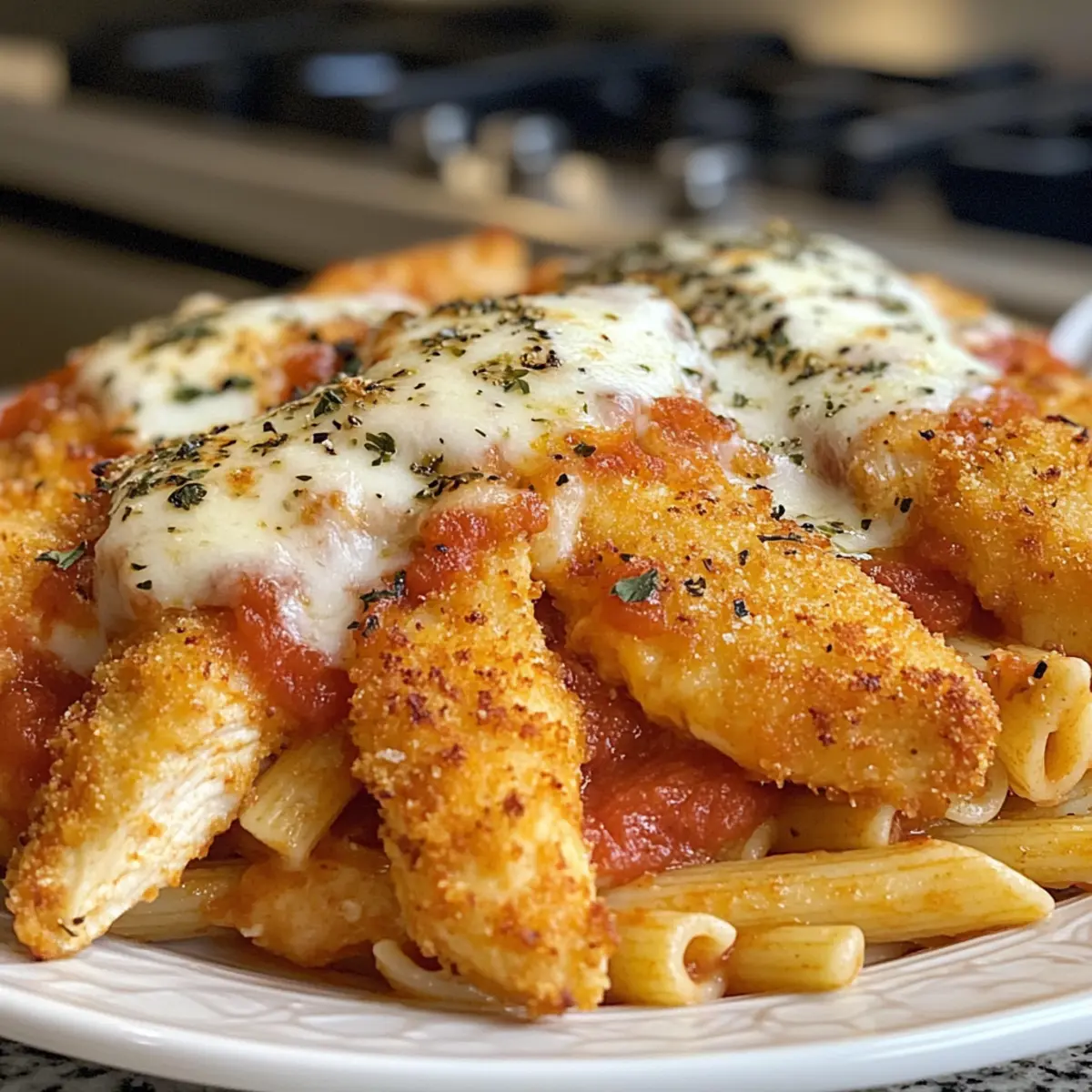 Baked Chicken Parmesan Pasta That Will Wow Your Family