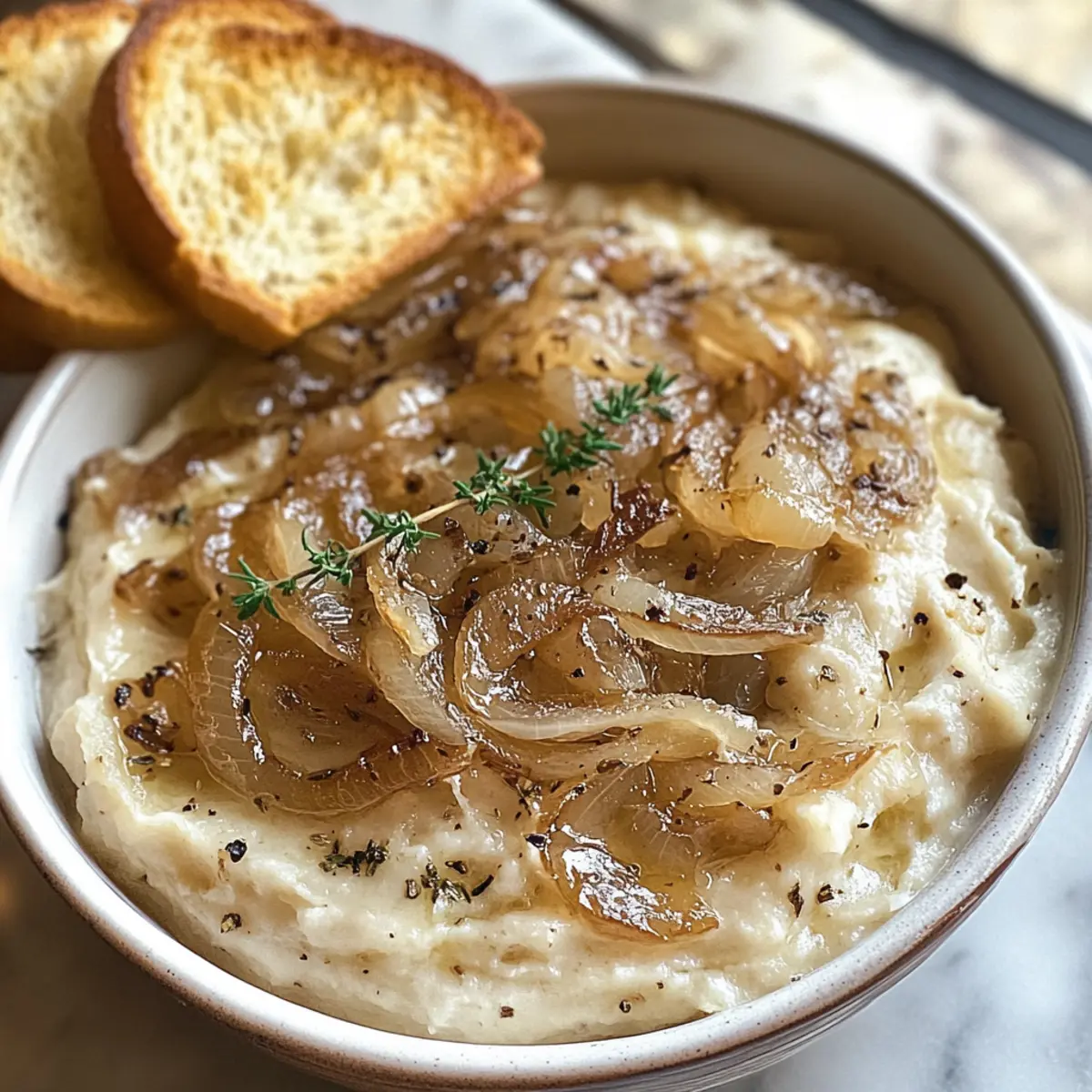 Bobby Flay Caramelized Onion Dip