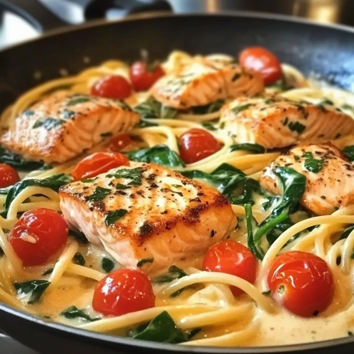 Creamy Salmon Pasta: A Cozy 30-Minute Dinner Delight