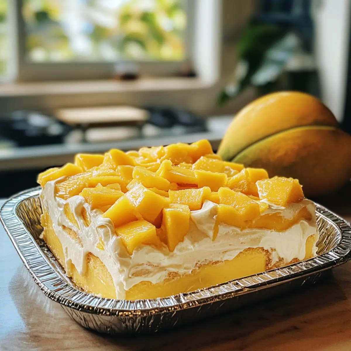 Mango Tiramisu: A Luscious No-Bake Tropical Delight