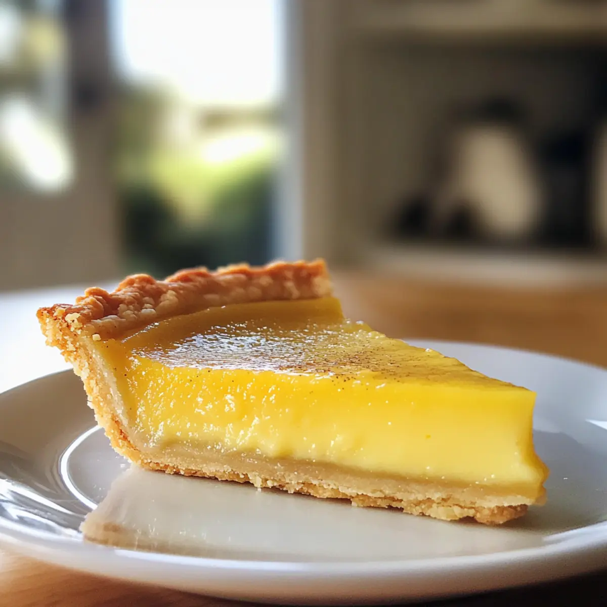 Indulge in Creamy Vanilla Cardamom Custard Tart Bliss