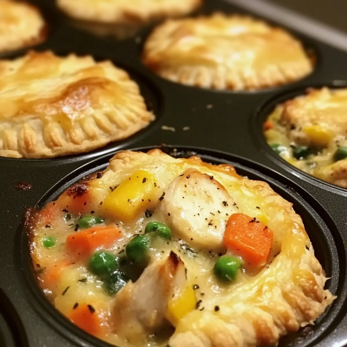 Muffin Tin Chicken Pot Pies: Comfort Food in Every Bite
