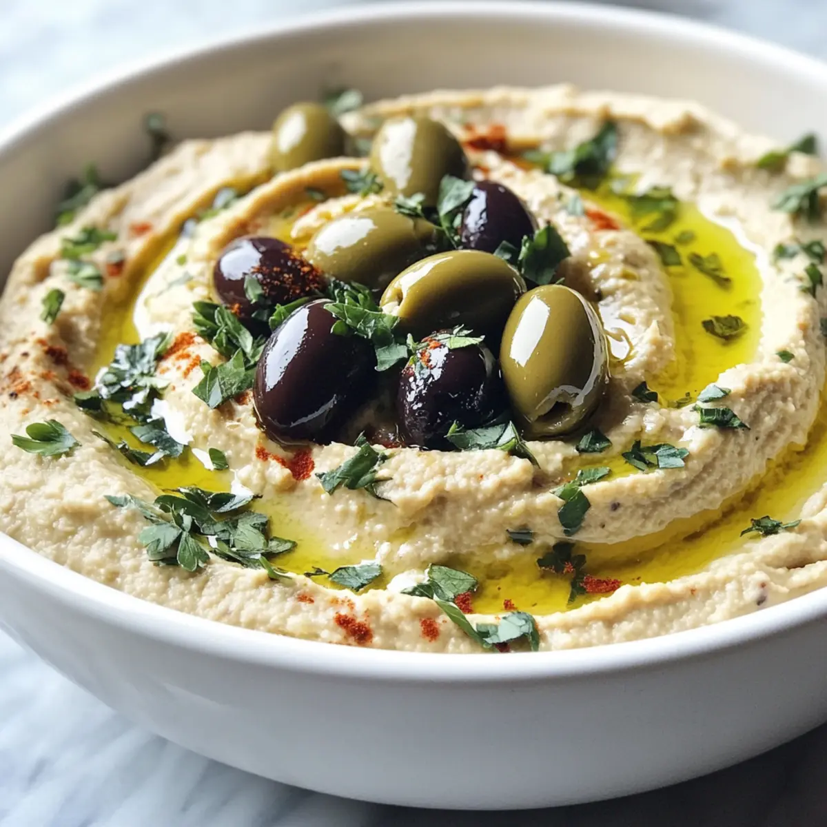 Olive Hummus