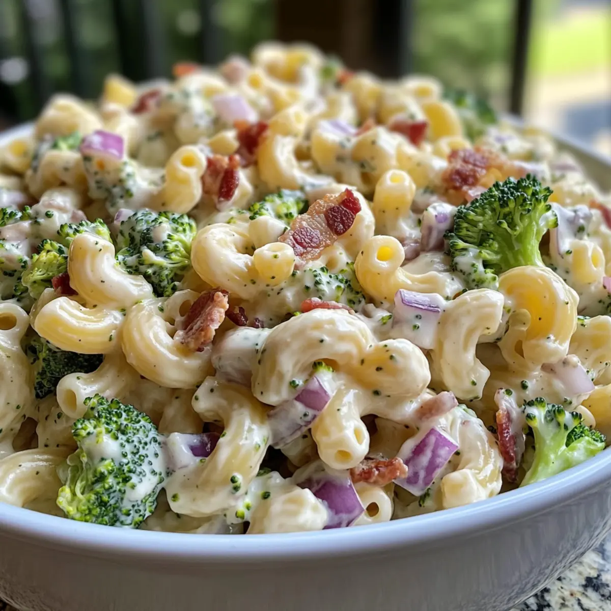 Mouthwatering Broccoli Macaroni Salad Everyone Will Love