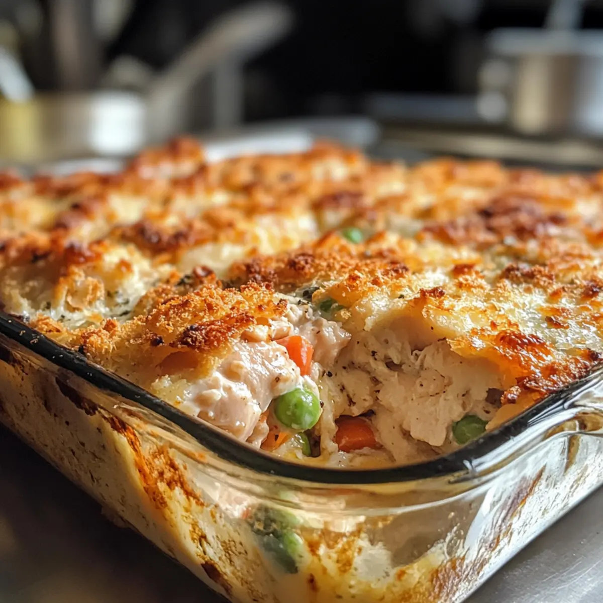 Costco Style Chicken Bake – Creamy, Crunchy Family Delight