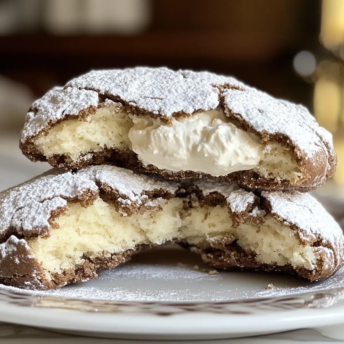Tiramisu Crinkle Cookies: A Chewy Twist on Italian Delight