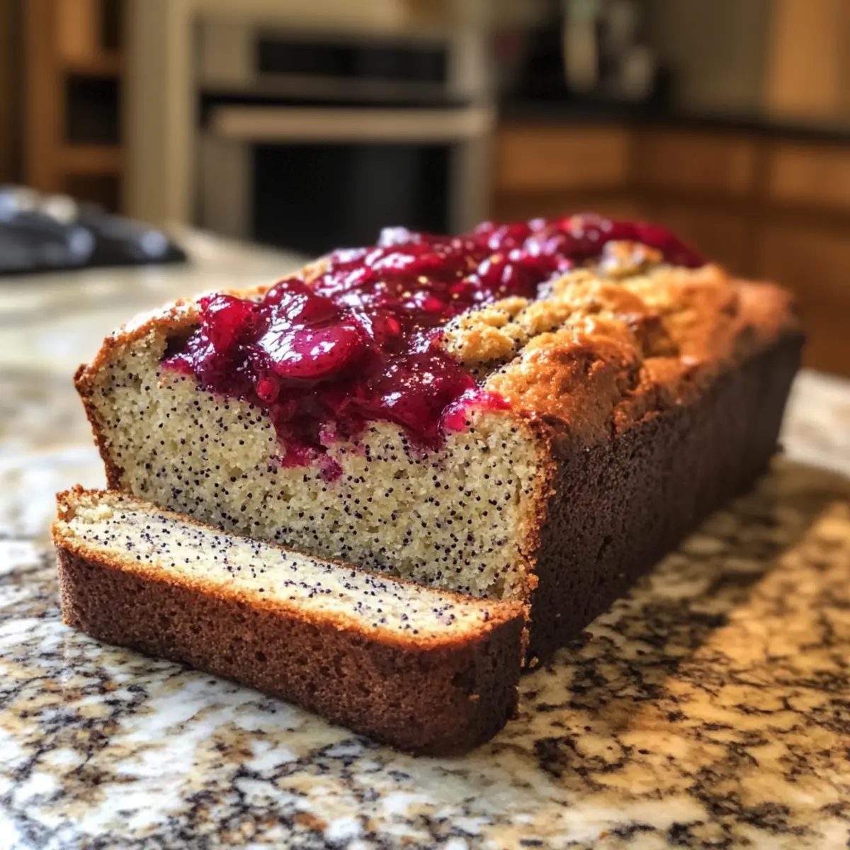 Cherry Almond Poppyseed Quick Bread: Easy, Flavorful Bliss