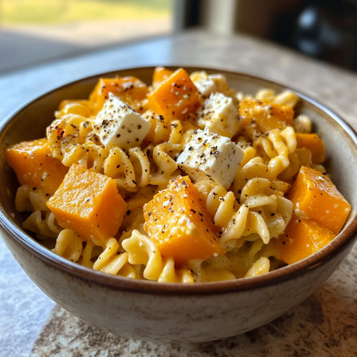 Creamy Butternut Squash Baked Feta Pasta for Cozy Nights