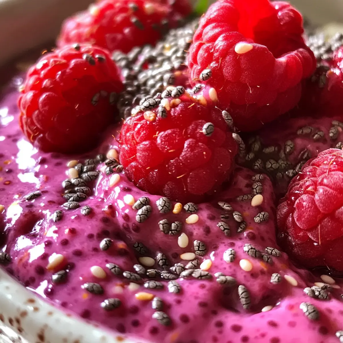 Delicious Raspberry Chia Pudding for a Healthy Twist