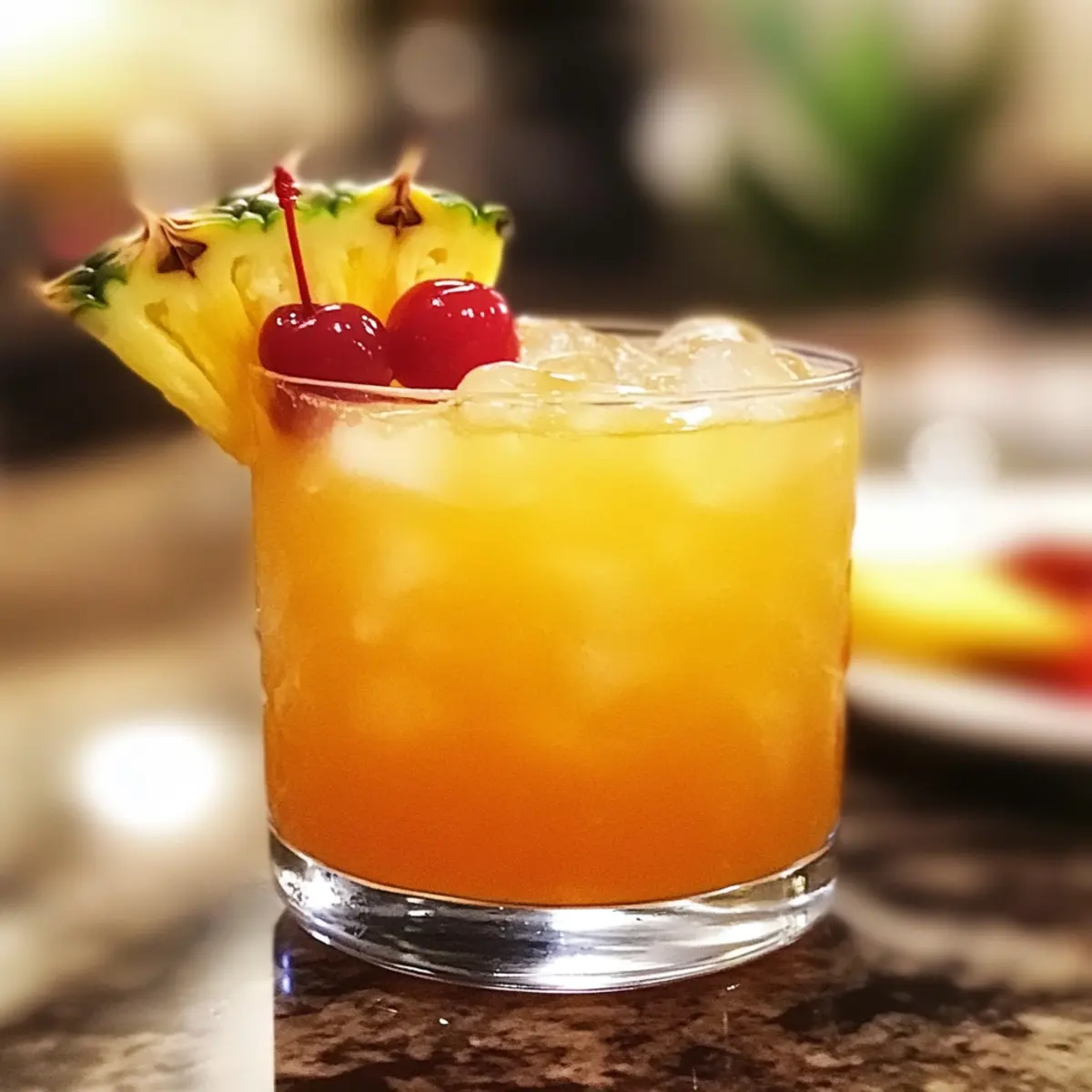 Amaretto Island Punch Cocktail: Your Tropical Escape in a Glass
