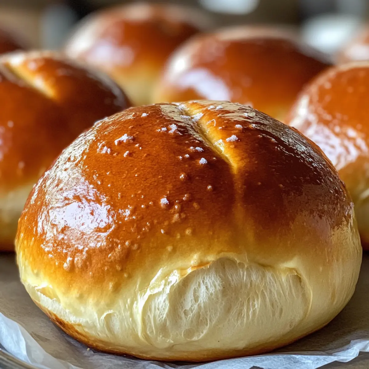 Soft Pretzel Buns