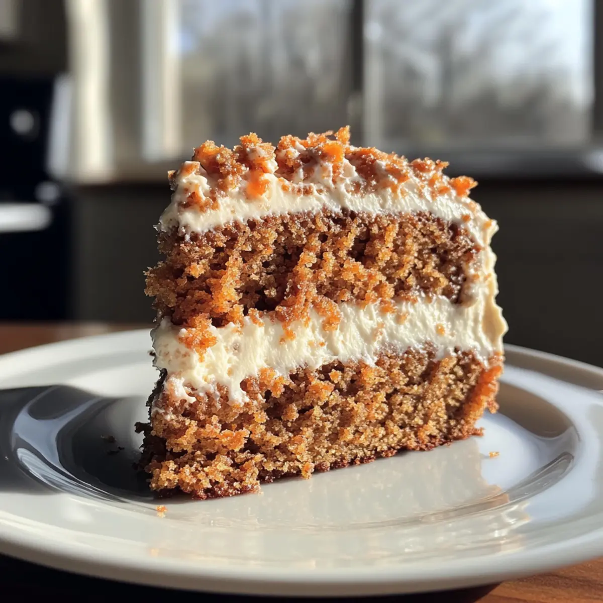 Moist Healthy Carrot Cake for Guilt-Free Indulgence
