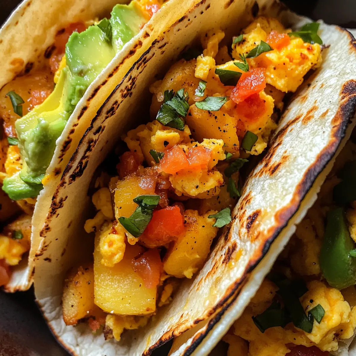 Heavenly Potato, Egg, and Cheese Breakfast Tacos for Mornings