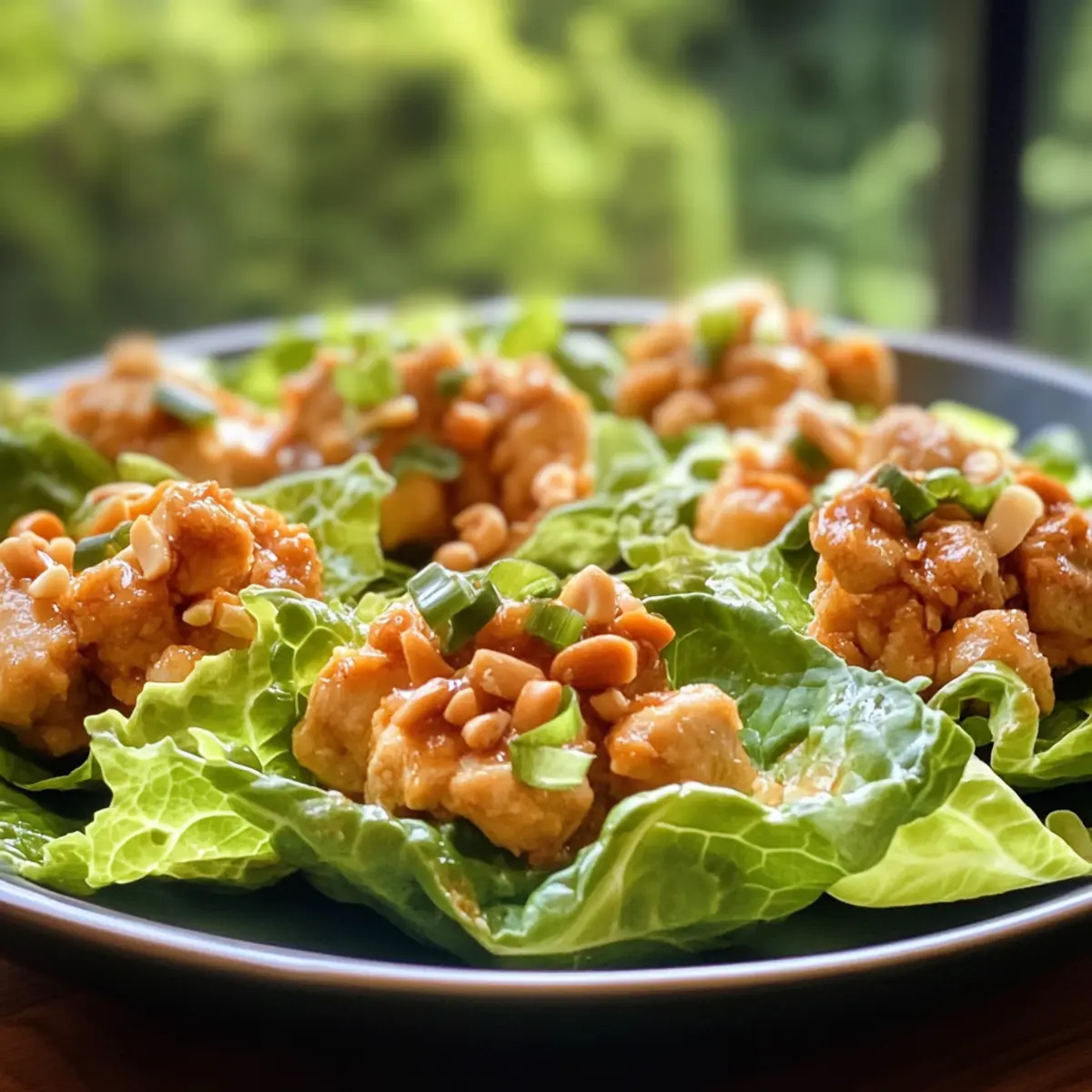 Crispy Thai Peanut Chicken Lettuce Wraps Everyone Will Love