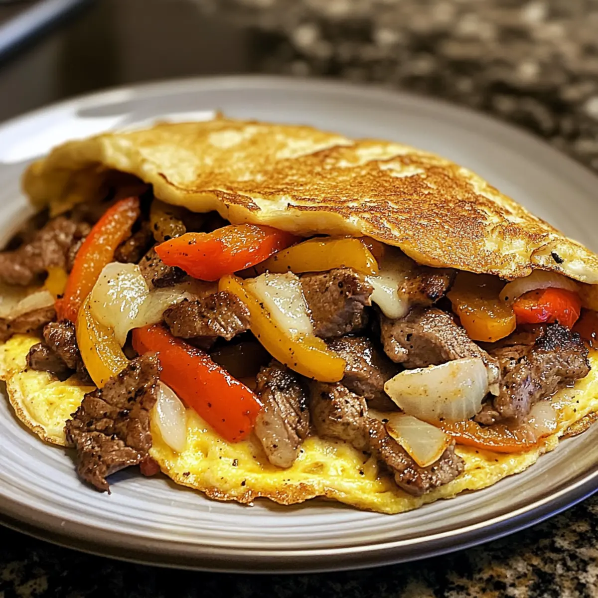Philly Cheesesteak Omelette: Breakfast Bliss You’ll Love