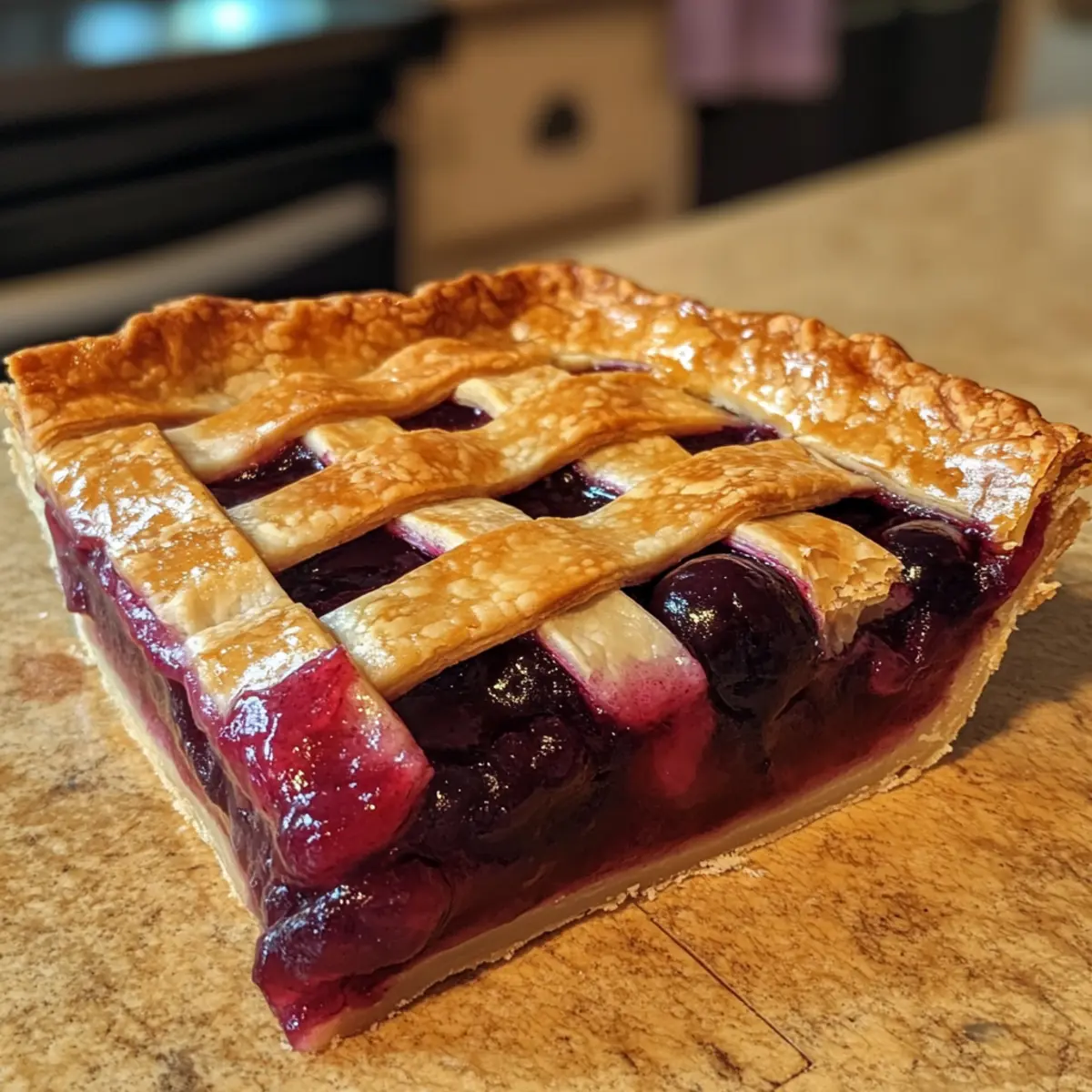 Decadent Flaky Cherry Pie That Embraces Comfort and Joy