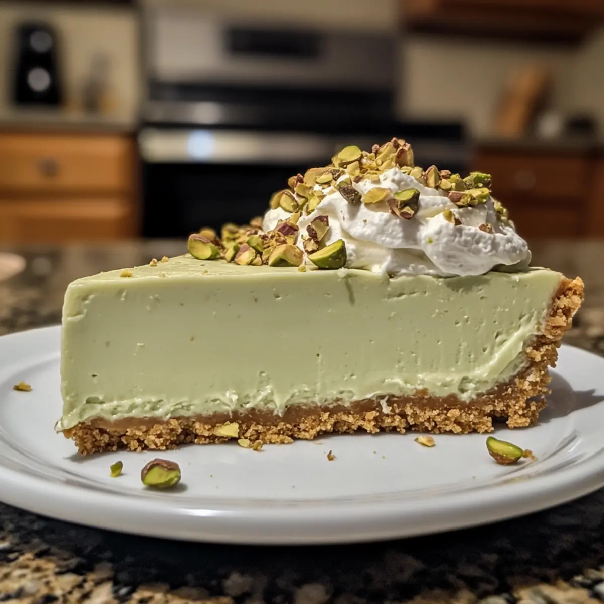 Nutty No-Bake Pistachio Cheesecake: Effortless Indulgence