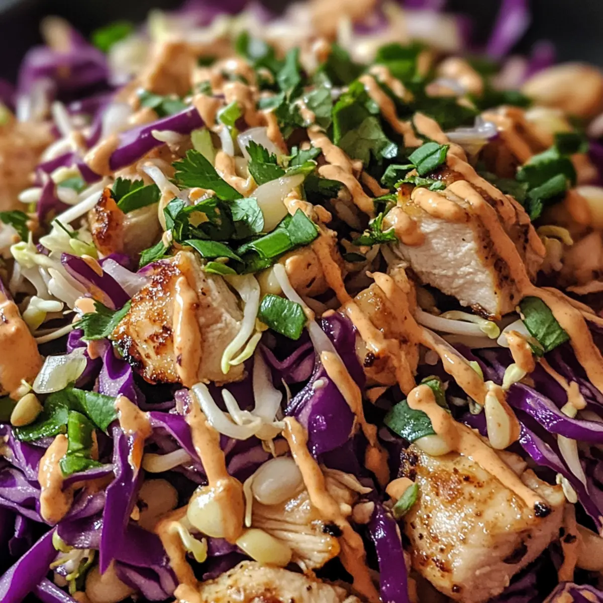 Bang Bang Chicken Salad