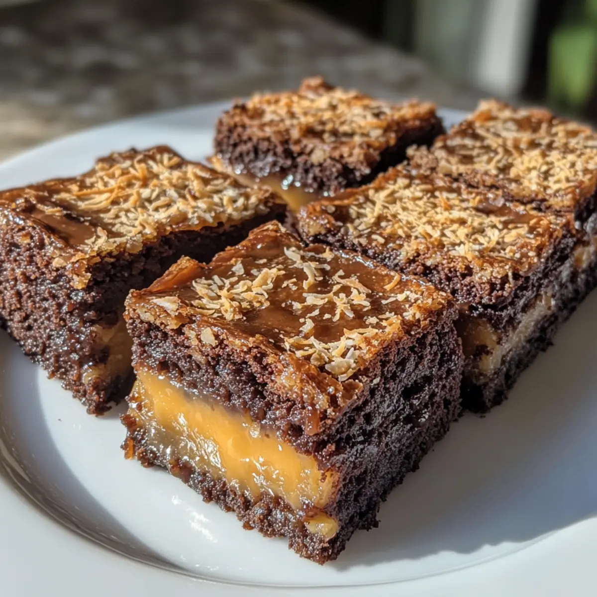 Bake Chewy Samoa Brownies for a Sweet Home Treat Delight