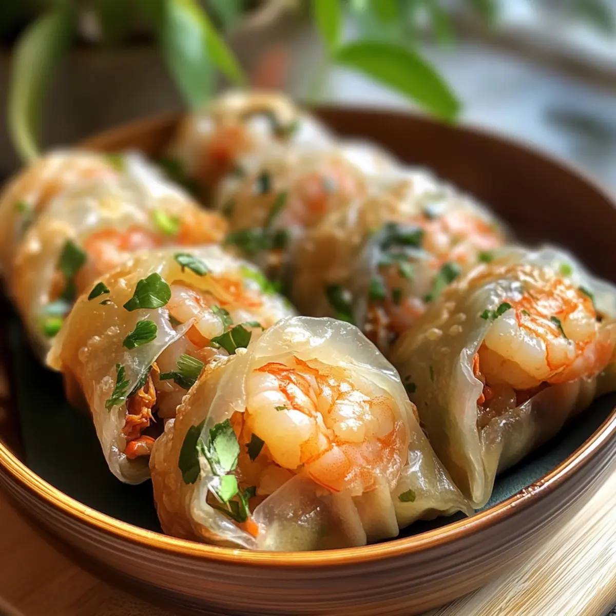 Crispy Shrimp Rice Paper Dumplings