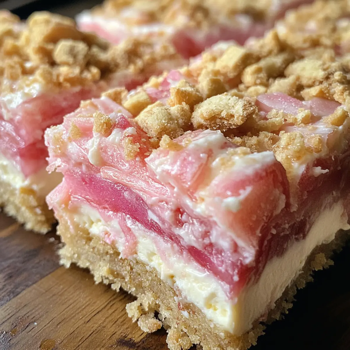 Irresistibly Creamy Rhubarb Cream Cheese Bars to Wow Your Guests