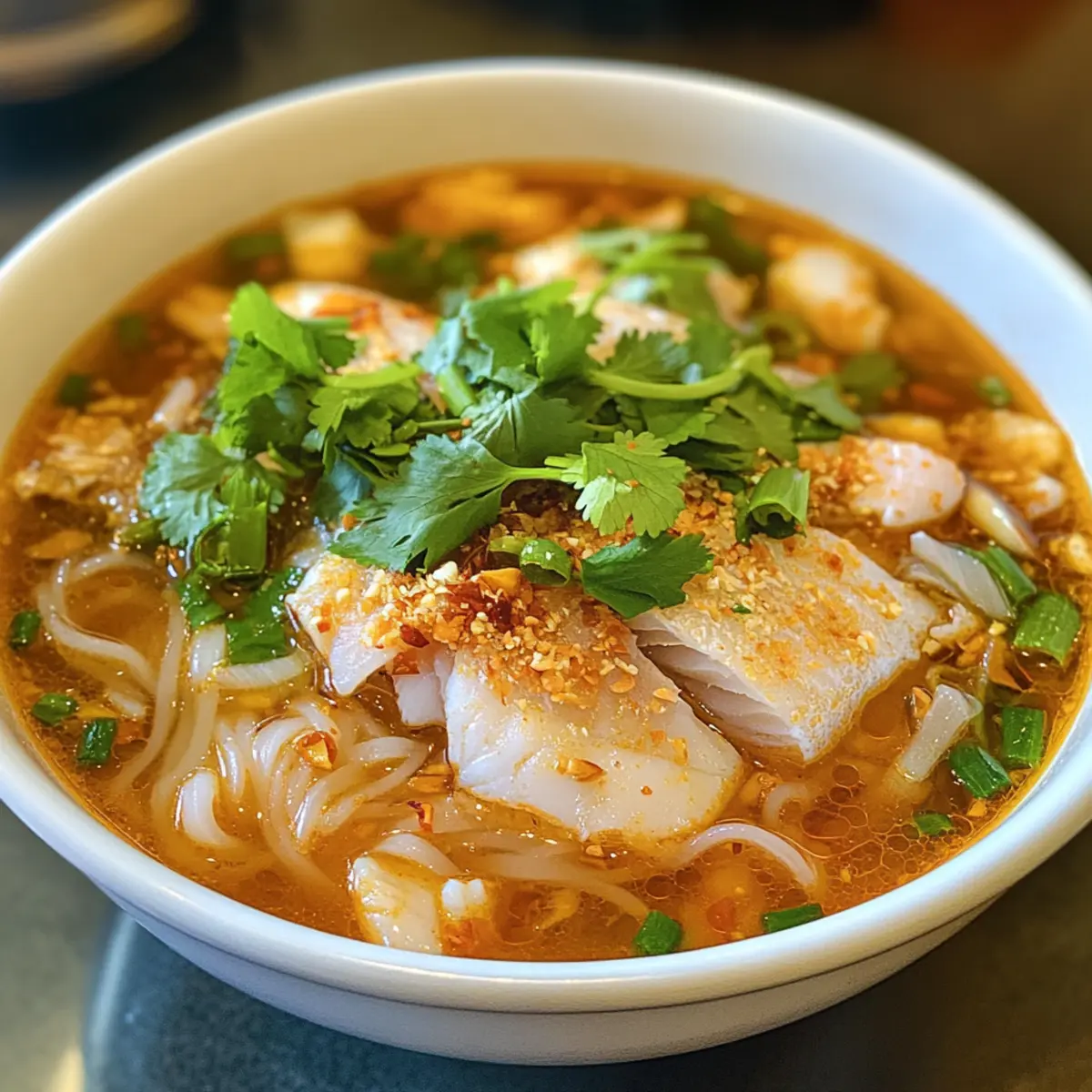 Cozy Burmese Mohinga Fish Noodle Soup for Ultimate Comfort