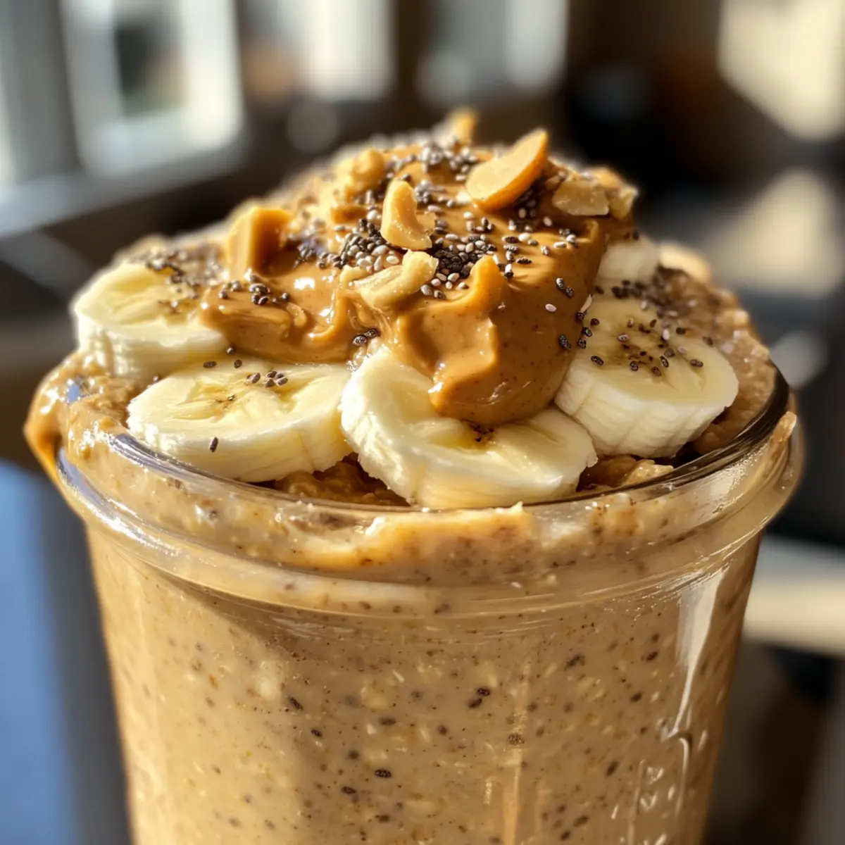 Delicious Quick Protein Peanut Butter Overnight Oats Recipe