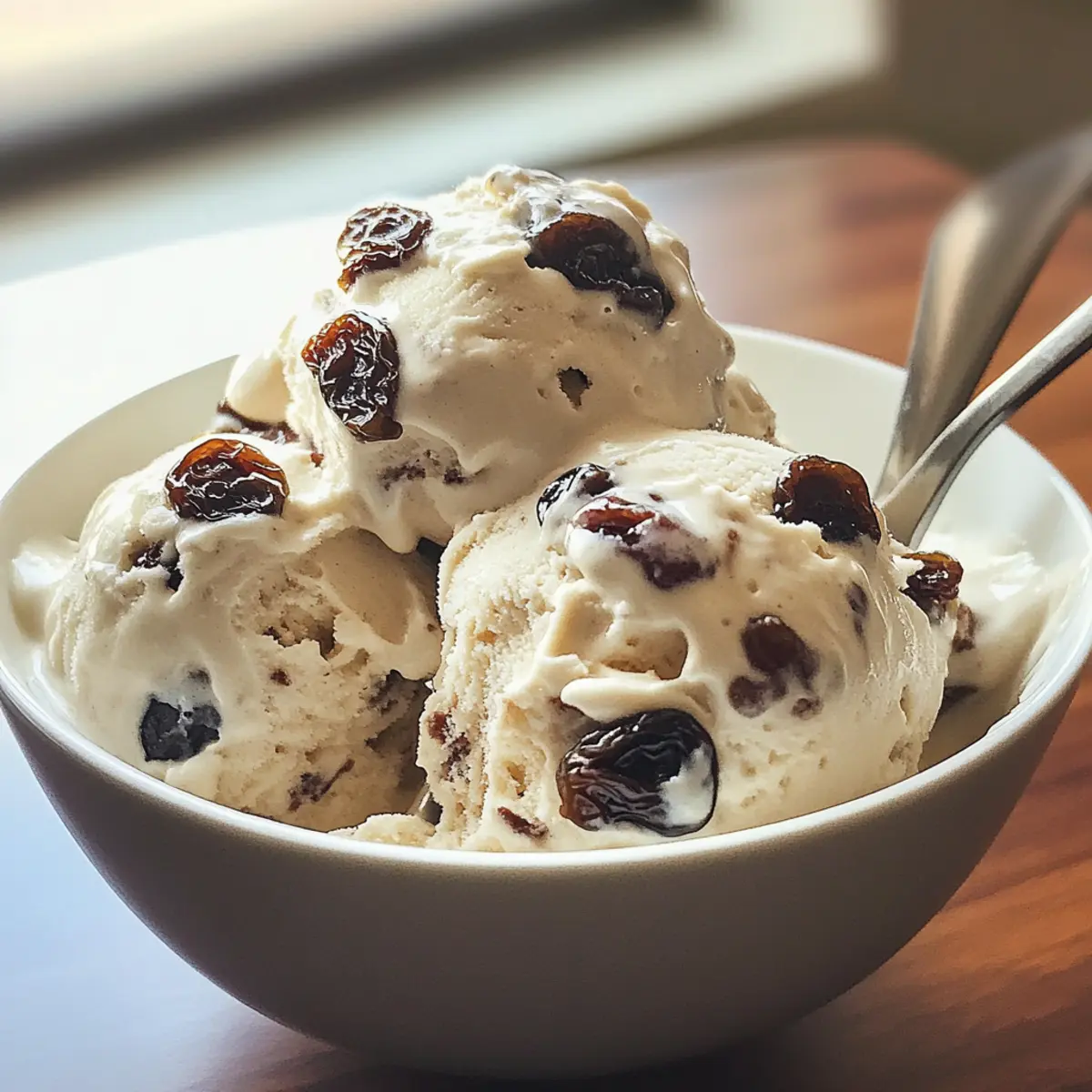 Jamaican Rum Raisin Ice Cream