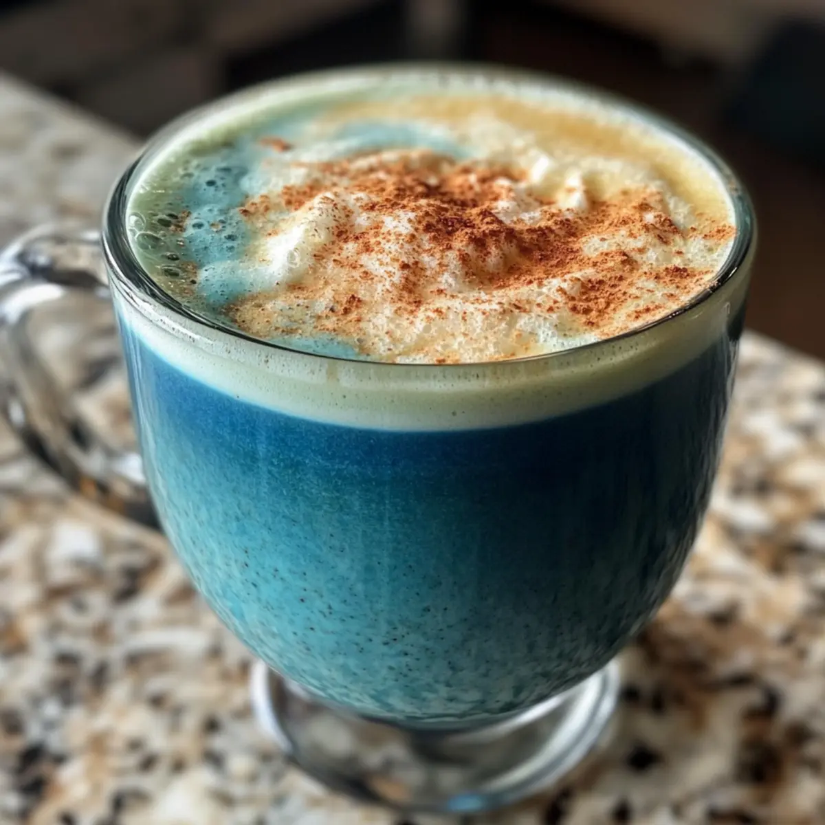 Deliciously Creamy Blue Matcha Latte for a Calming Boost