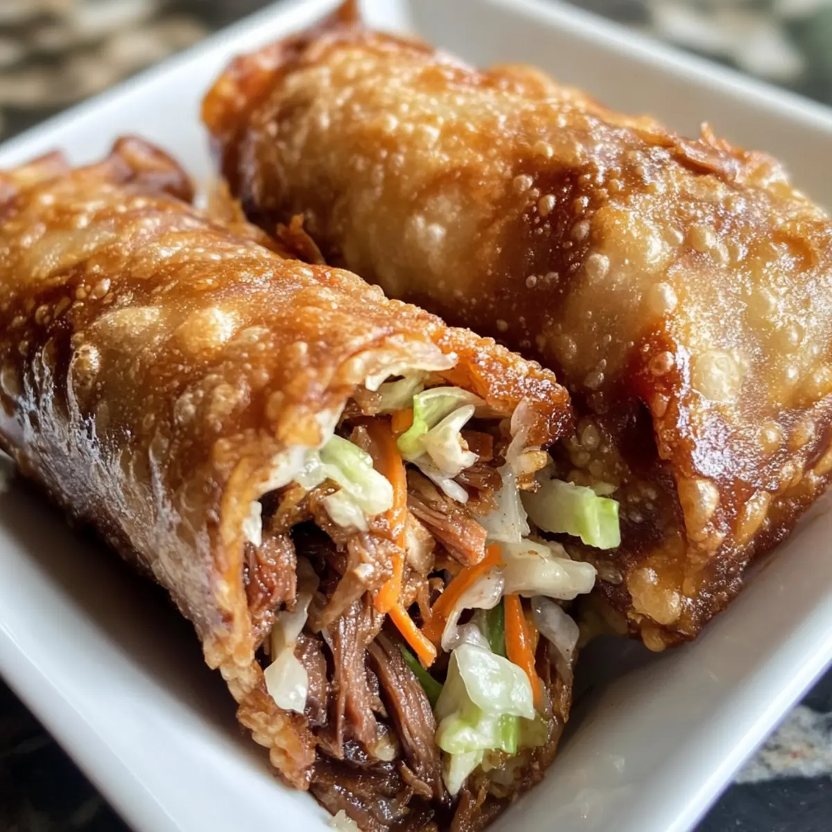BBQ Egg Rolls