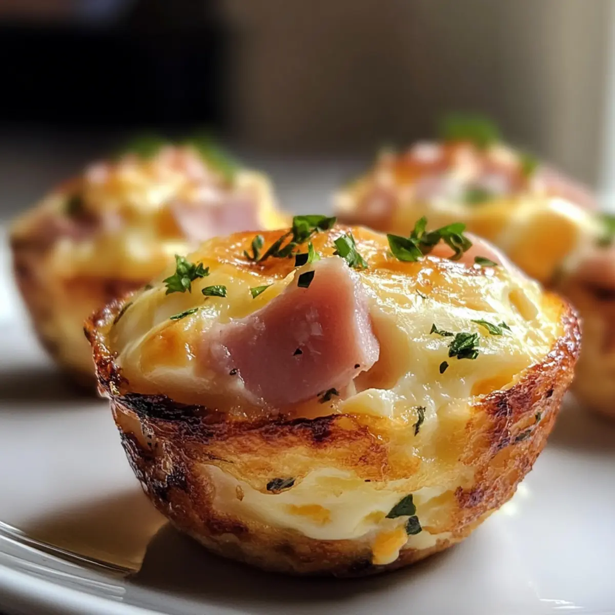 Delicious Ham, Cheese, & Egg Cups for Busy Mornings