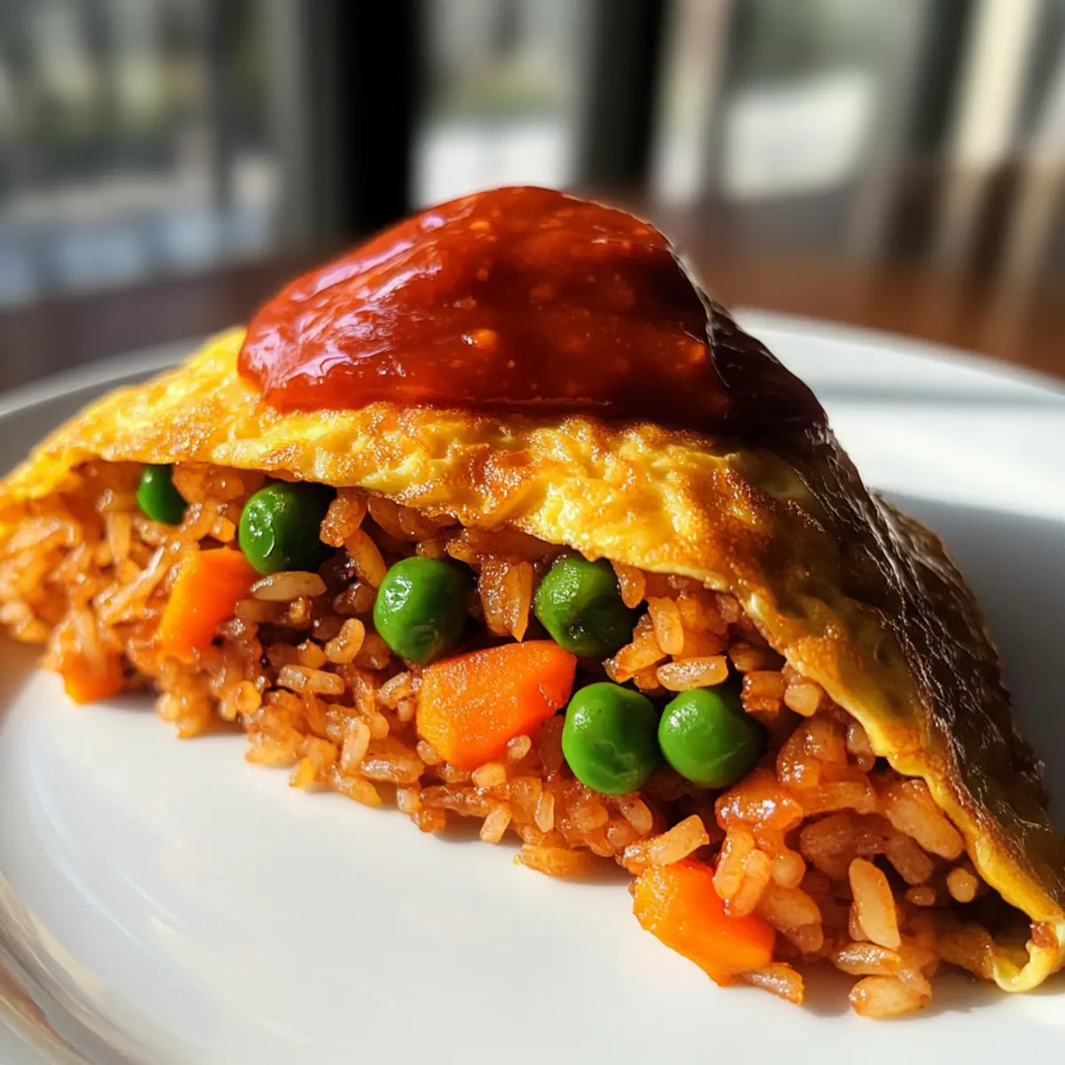 Omurice (Japanese Rice Omelet)