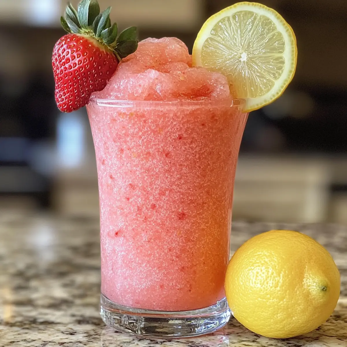 Delicious Frozen Strawberry Lemonade Slushies for Summer Fun