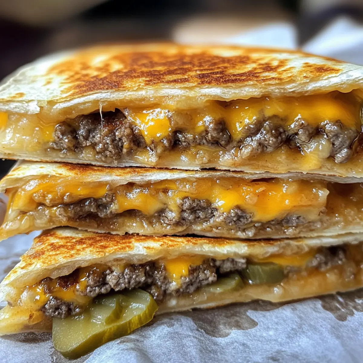 Savory Smashburger Quesadillas for Your Next Family Feast